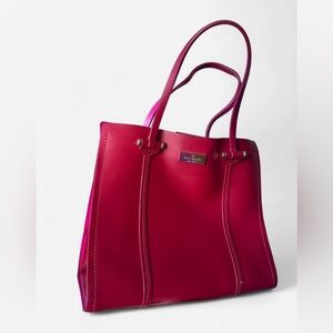 Kate Spade Arbour Hill Elodie Red Leather Tote